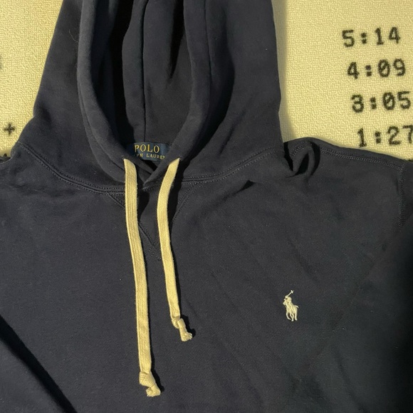 Navy Blue Polo Ralph Lauren Hoodie - Picture 2 of 3